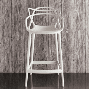 Taburete Piso master color blanco-sillas in - bar - 090945etgfv