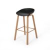 taburete-piso-nórdico-color negro-Sillas IN-097897987