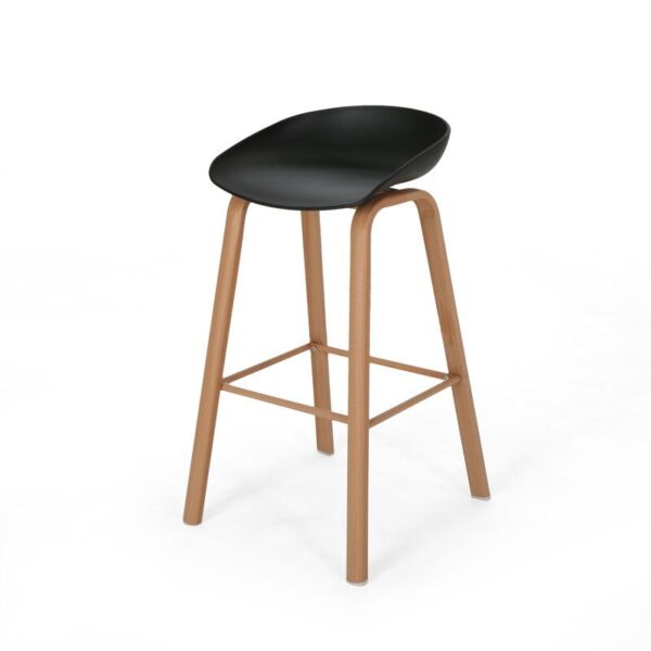 taburete-piso-nórdico-color negro-Sillas IN-097897987
