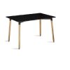 MESA EAMES RECTANGULAR NEGRA 120 X 80-09000