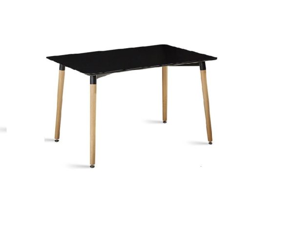 MESA EAMES RECTANGULAR NEGRA 120 X 80-09000