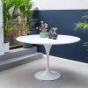 MESA TULIP BLANCA O NEGRA 100 CM-87432-sillasIN