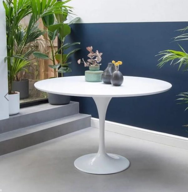MESA TULIP BLANCA O NEGRA 100 CM-87432-sillasIN
