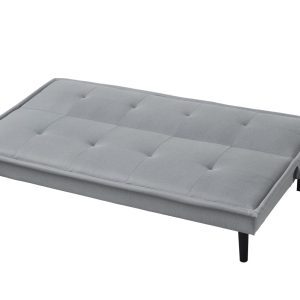 Futón Sofá Cama Simply - Lino gris-hogar-Sillas IN-9332433