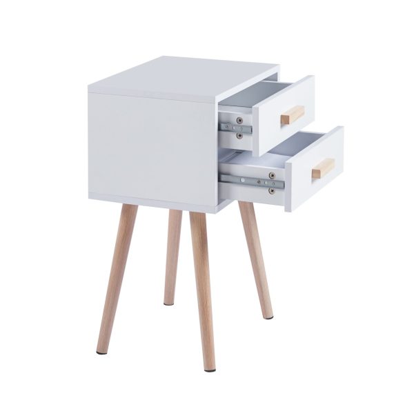 Velador Eames eames Doble Blanco0601-sillas in