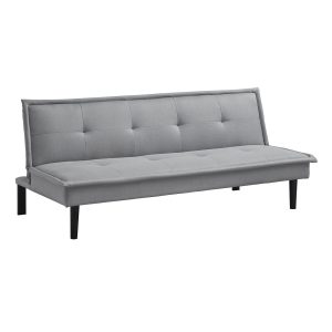 Futón Sofá Cama Simply - Lino gris-hogar-Sillas IN