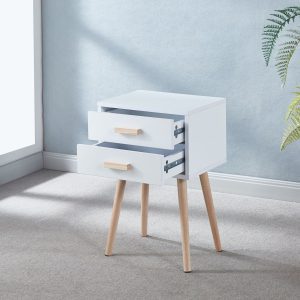 Velador Eames eames Doble Blanco55001-sillas in