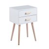 Velador Eames eames Doble Blanco8801-sillas in