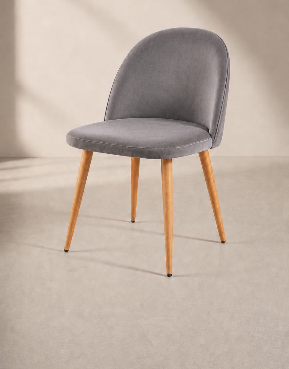 Silla Radar Velvet - Gris